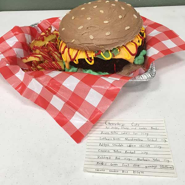 Cheeseburger Cake