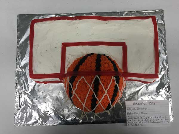 Basketball Cake